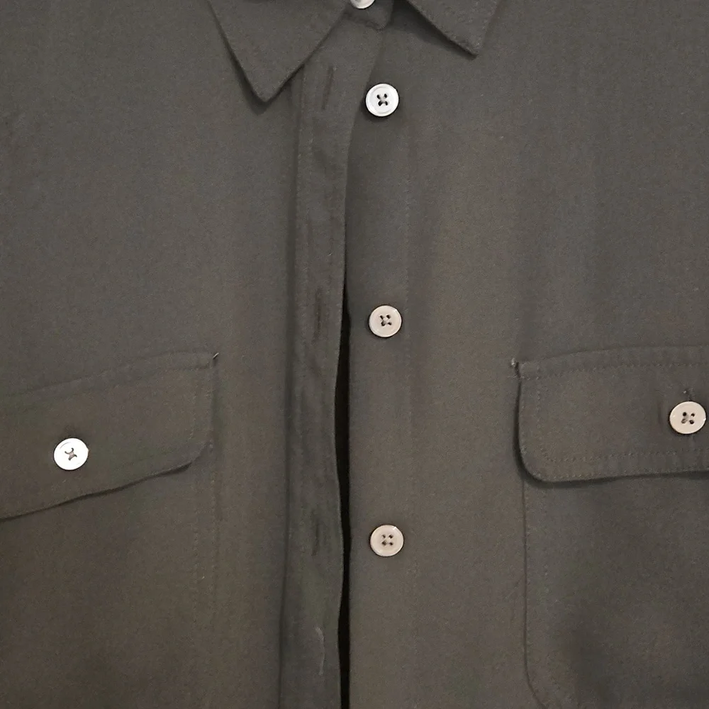 Loft Large Button-Up Blouse - Picture 3 of 5